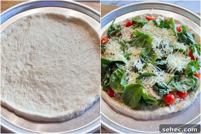 White Pizza Recipe with Ricotta and Garlic 5 img 58060 4