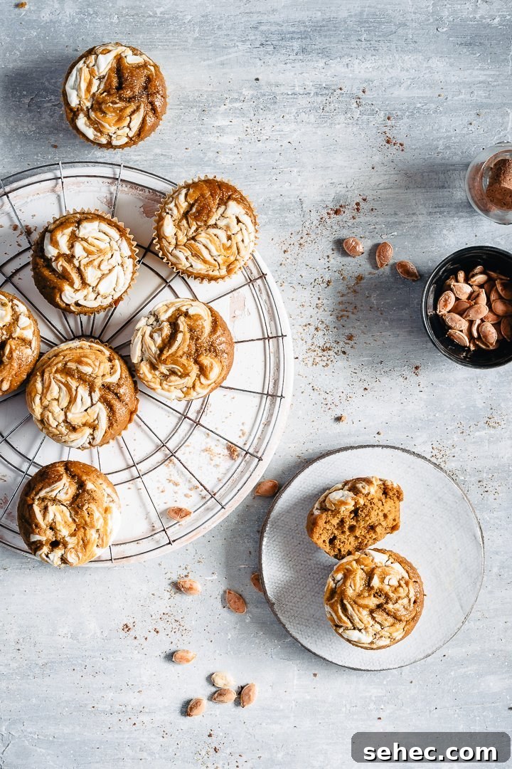 very soft pumpkin muffins