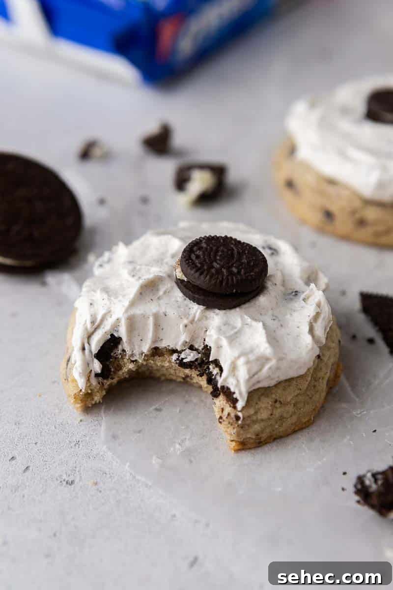 40 Crumbl Cookie Copycat Recipes to Try in 2025 14 Crumbl cookies and cream milkshake cookies