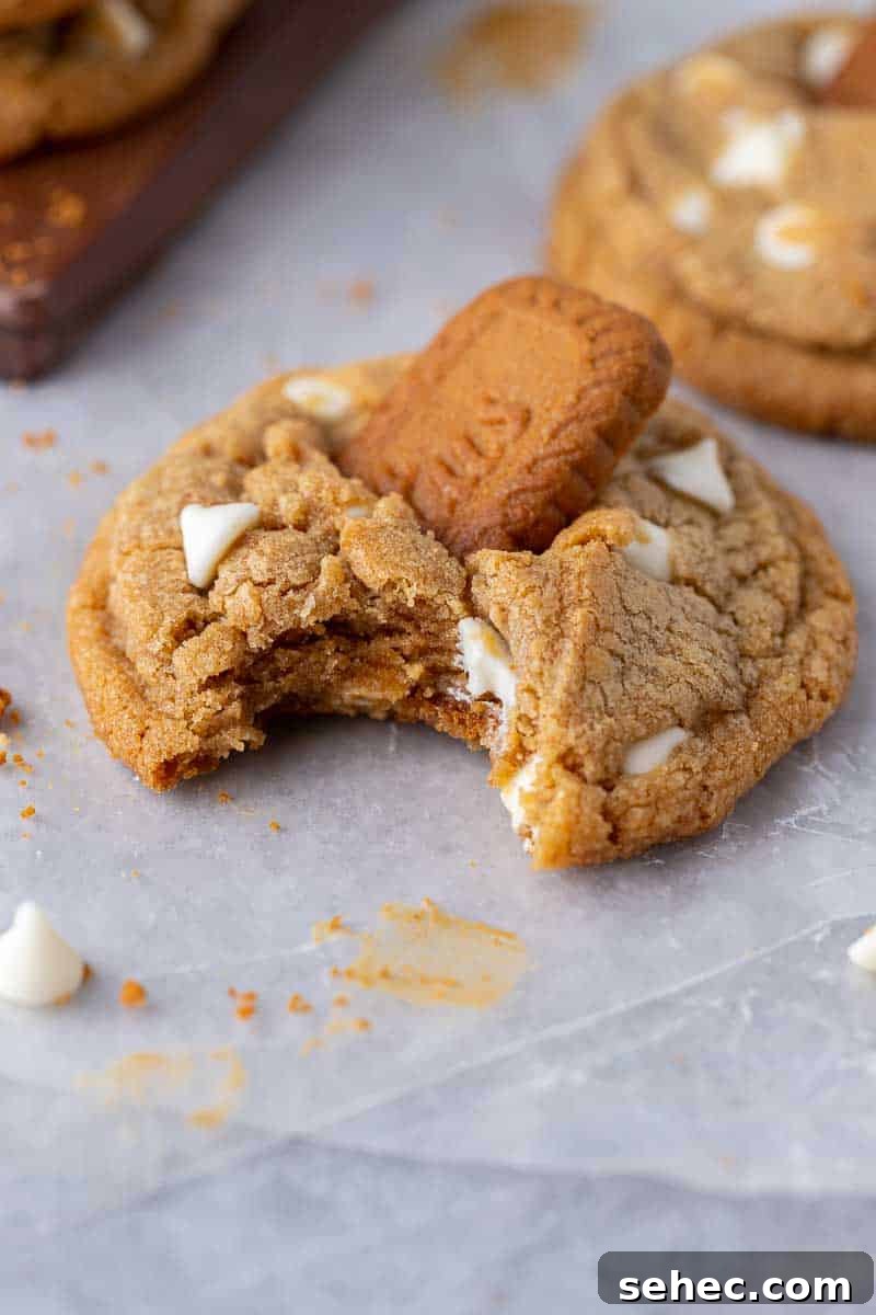 40 Crumbl Cookie Copycat Recipes to Try in 2025 35 Crumbl Biscoff white chip cookies