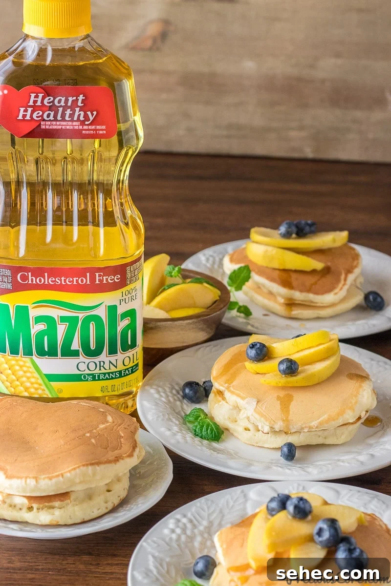 Fluffy Old Fashioned Pancakes Made Lighter 5 Healthier old fashioned pancakes made with lighter ingredients