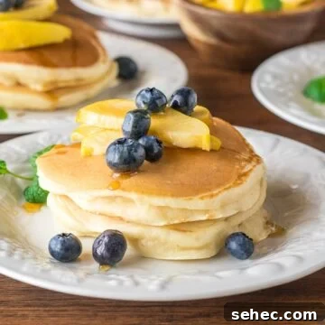 Fluffy Old Fashioned Pancakes Made Lighter 7 Lighter pancakes recipe
