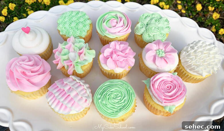 How to Decorate Cupcakes for Beginners 3 Cupcake Basics Tutorial