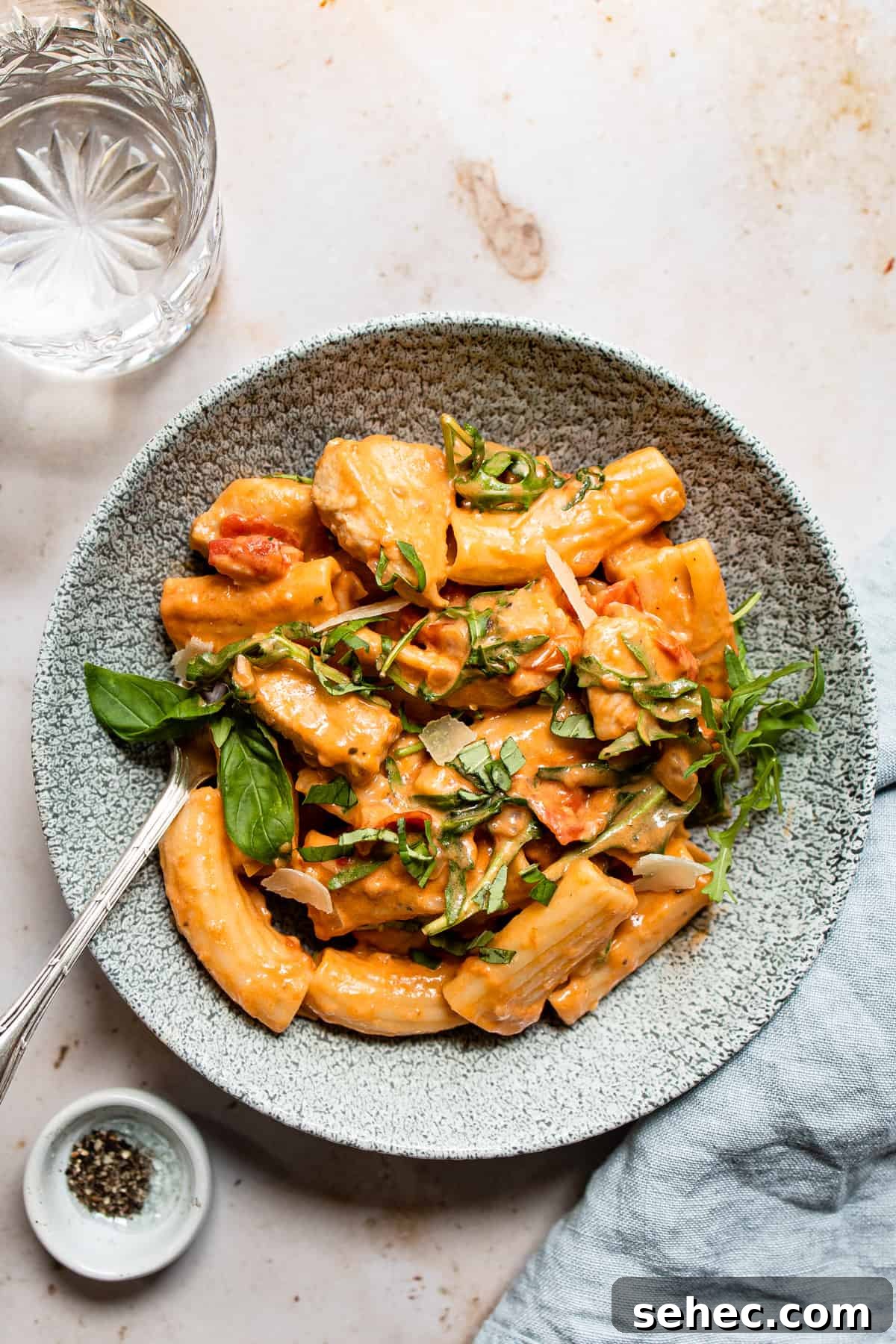 30 Minute Chicken Tomato Pasta Recipe 2 Creamy chicken tomato pasta with fresh basil