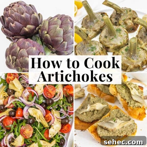 Mediterranean Artichoke Salad with Lemon Vinaigrette 11 How to cook artichokes