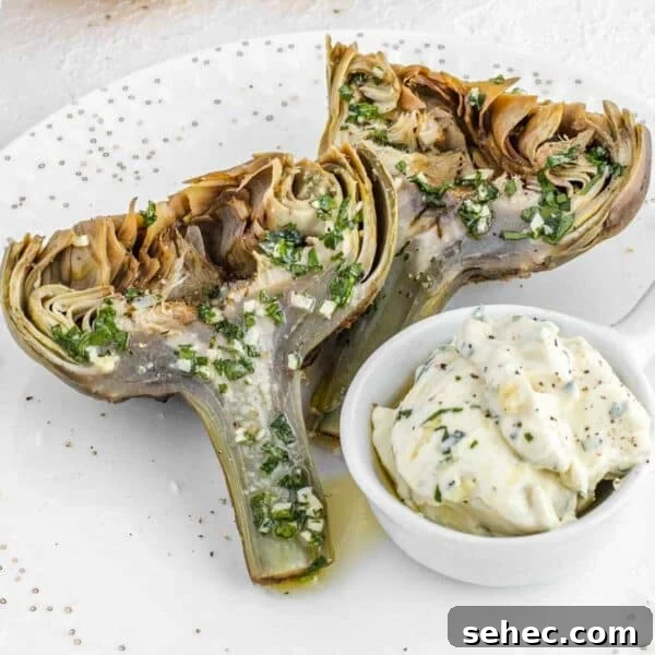 Mediterranean Artichoke Salad with Lemon Vinaigrette 12 Steamed artichokes with mayonnaise