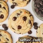 egg yolk chocolate chip cookies