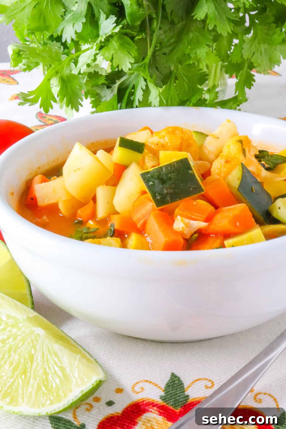 Mexican Vegetable Soup Recipe Sopa de Verduras 5 Sopa de Verduras (Mexican Vegetable Soup)