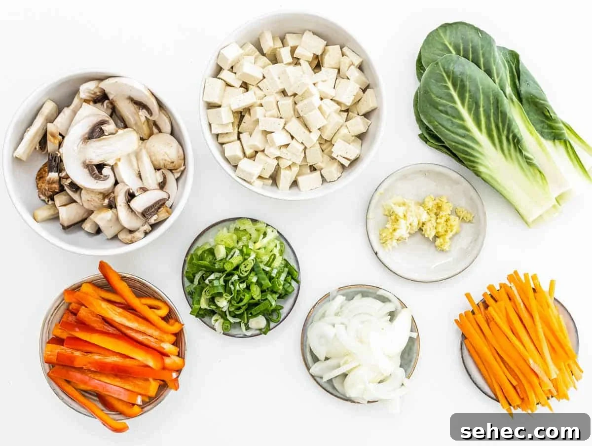 Yaki Udon Stir Fried Noodles 7 chopped vegetables for Yaki Udon