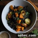 Black Sesame Noodle Bowl