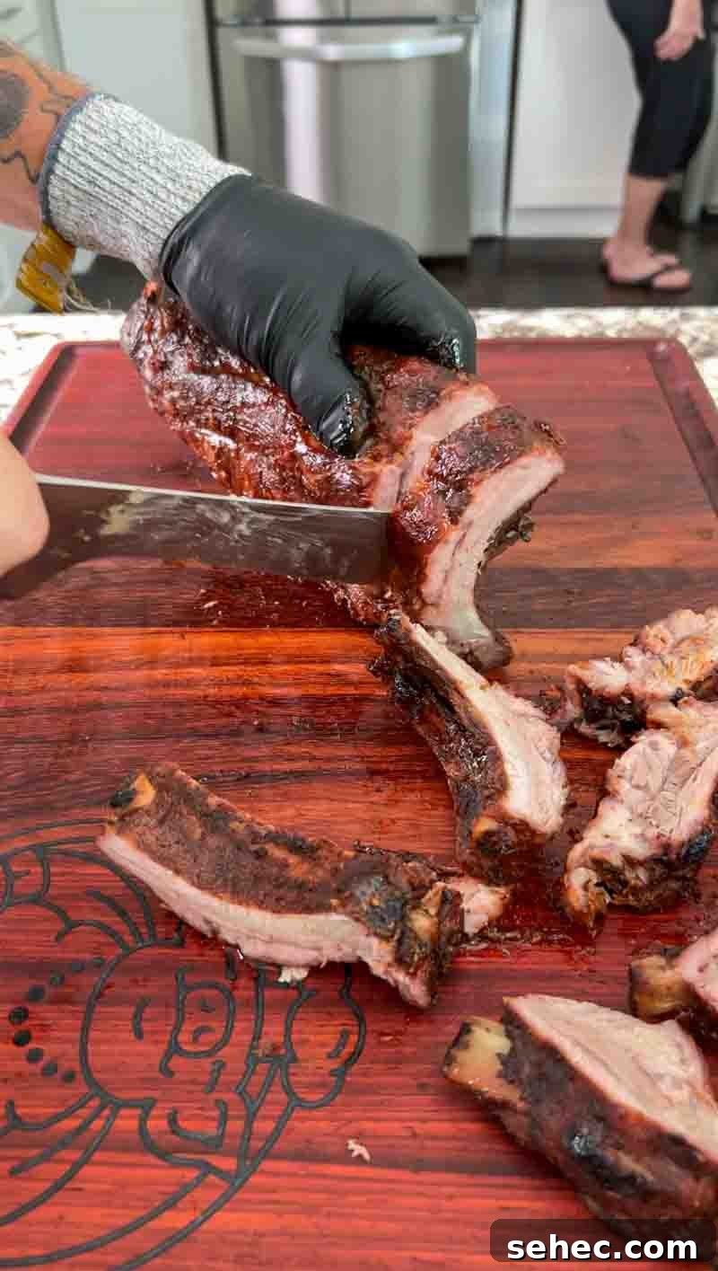 Hot and Fast Baby Back Ribs on the Big Green Egg 13 img 8056 12
