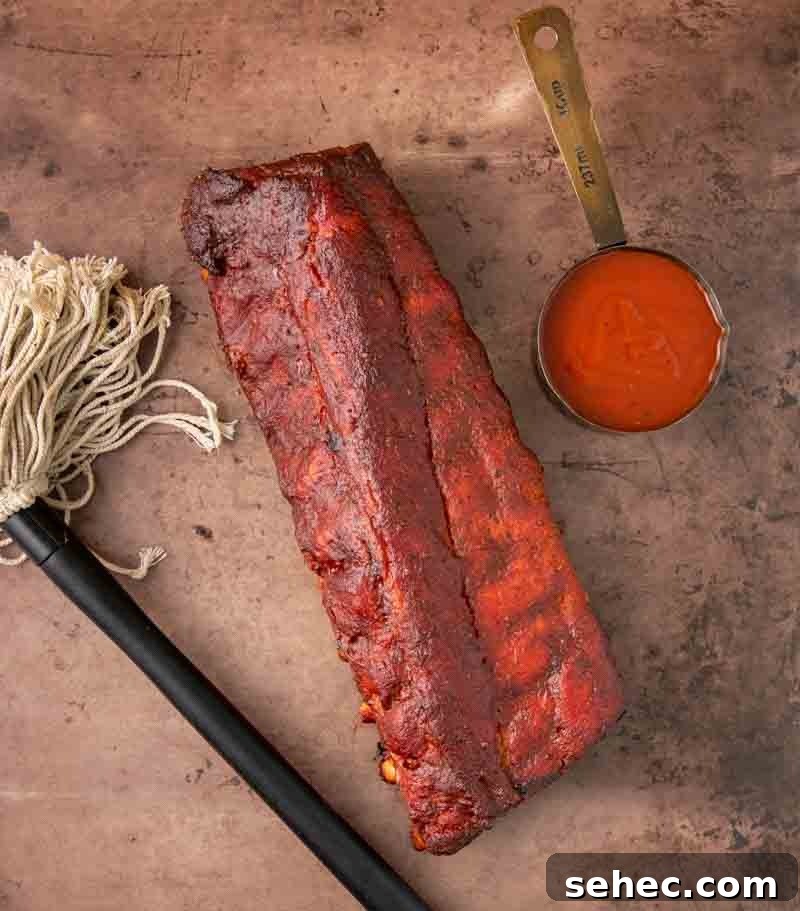Hot and Fast Baby Back Ribs on the Big Green Egg 15 img 8056 14