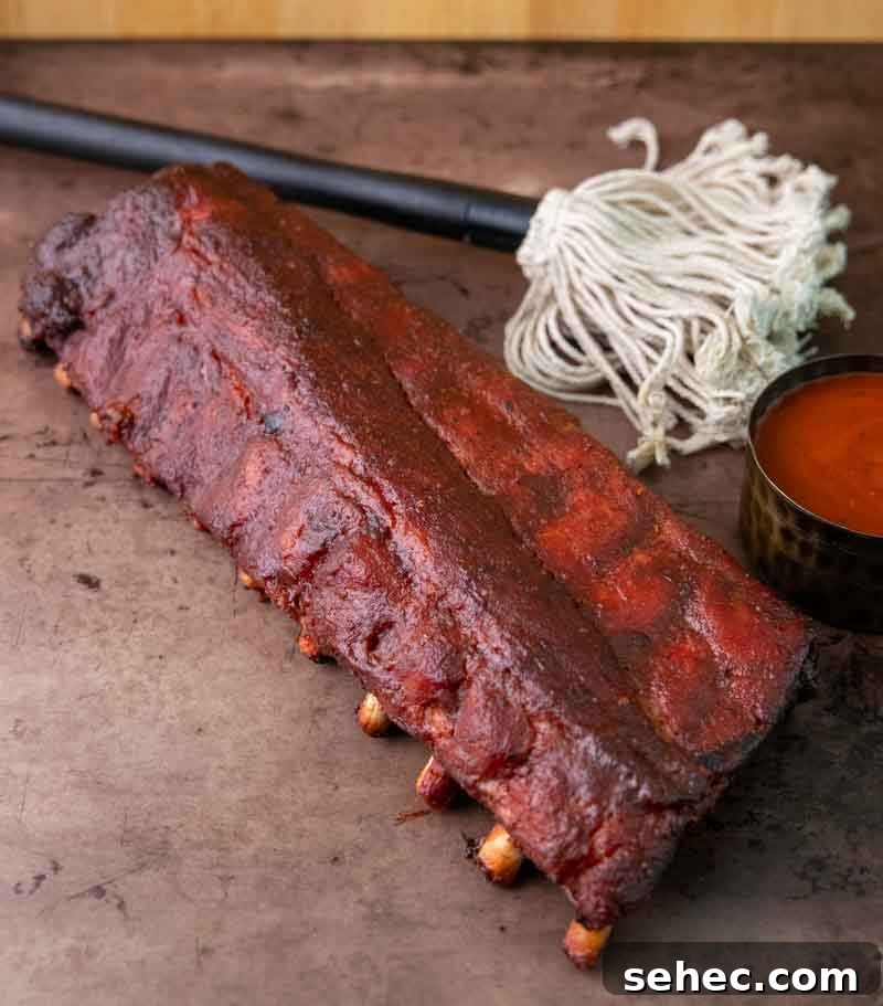 Hot and Fast Baby Back Ribs on the Big Green Egg 16 img 8056 15