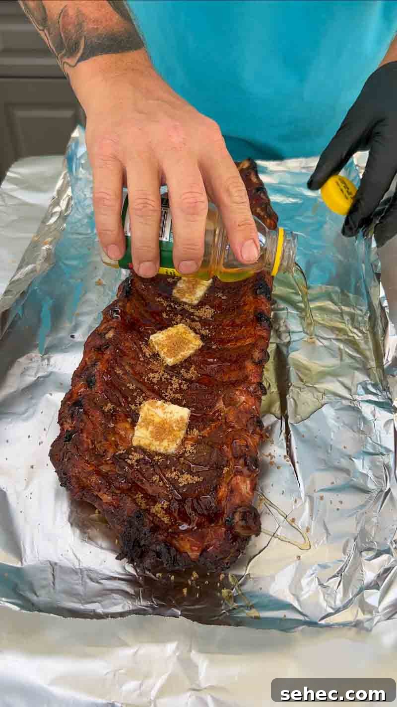 Hot and Fast Baby Back Ribs on the Big Green Egg 9 img 8056 8