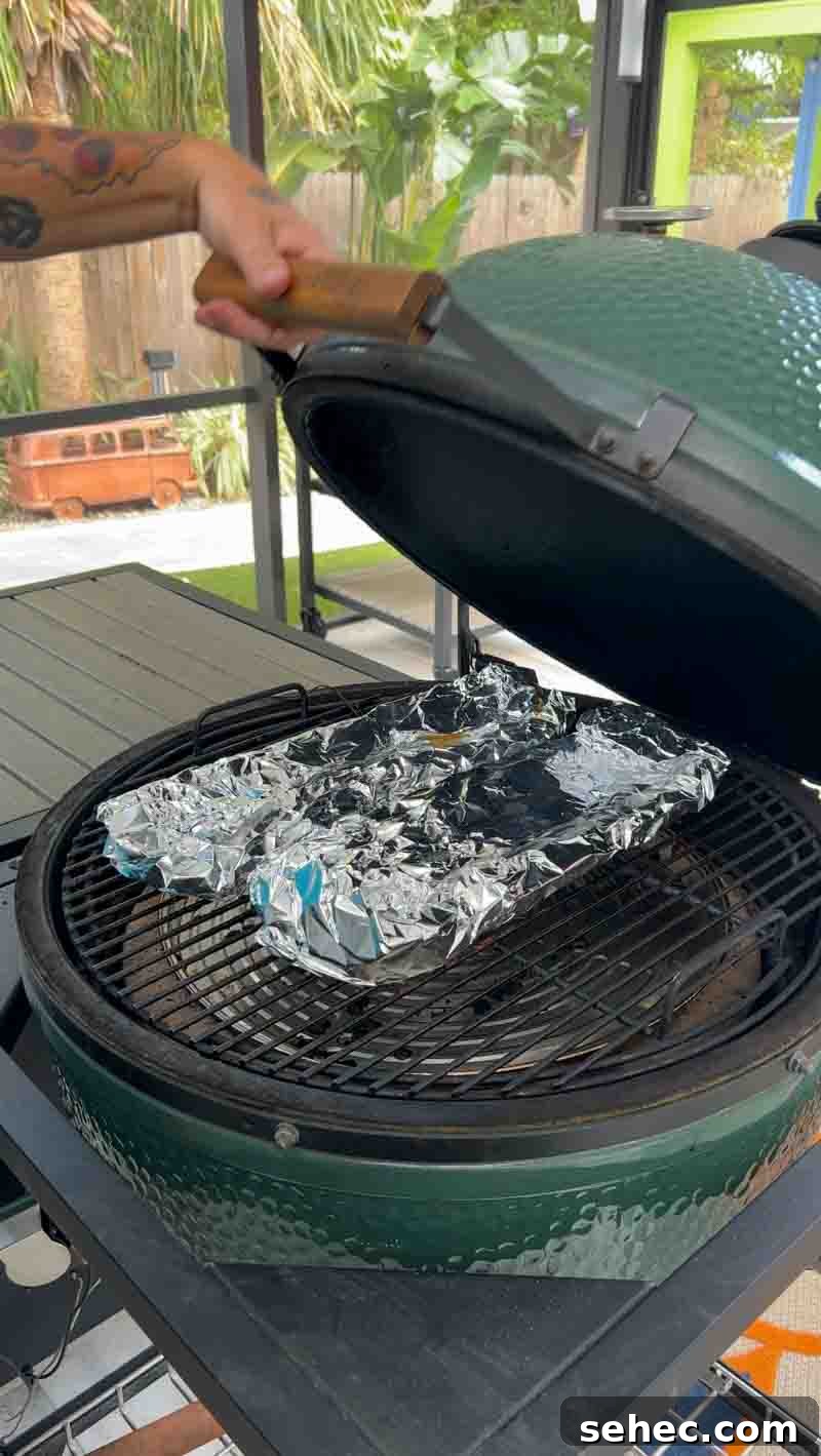 Hot and Fast Baby Back Ribs on the Big Green Egg 10 img 8056 9