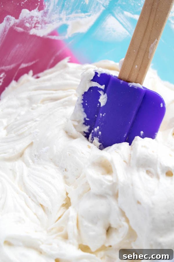 Dreamy Vanilla Buttercream Frosting 4 A light, fluffy, and dreamy Vanilla Buttercream Frosting. Perfect for frosting cakes, cupcakes, and more!