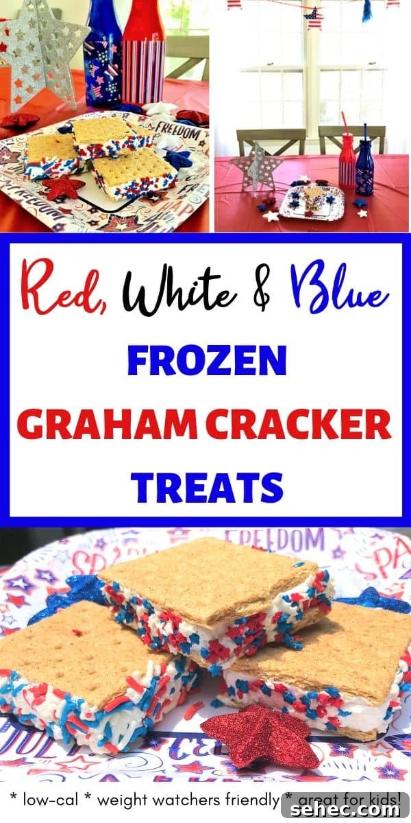Image for Patriotic Graham Cracker Frozen Treat