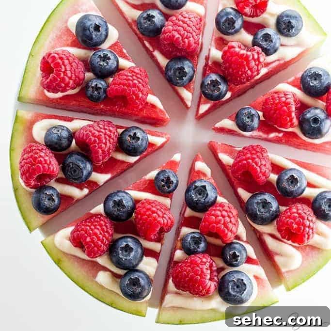 Image for Watermelon Pizza Recipe with Cream Cheese Icing 