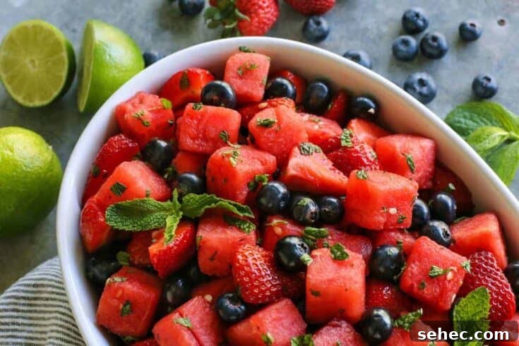 Image for Mojito Fruit Salad