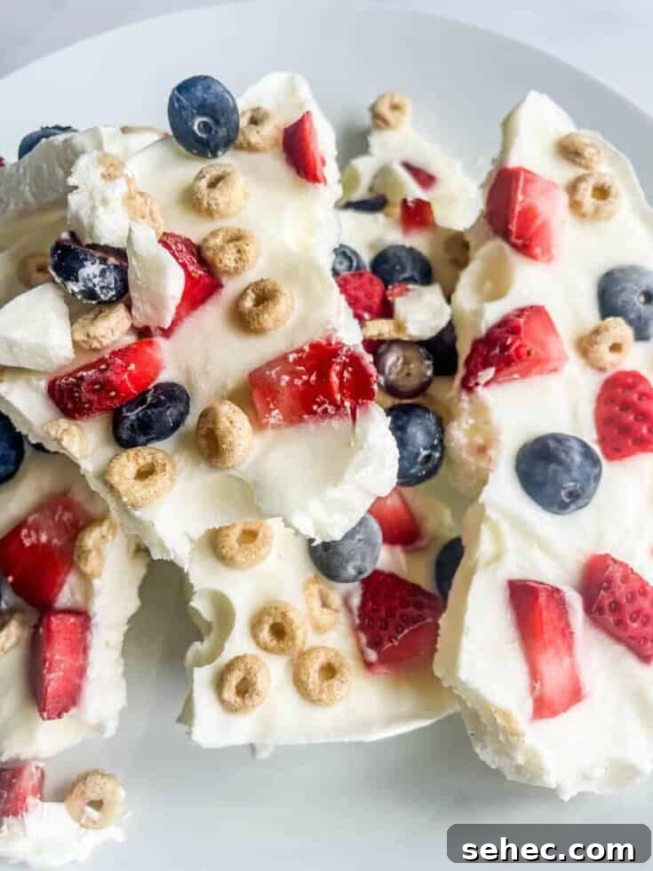 Image for Frozen Greek Yogurt Bark
