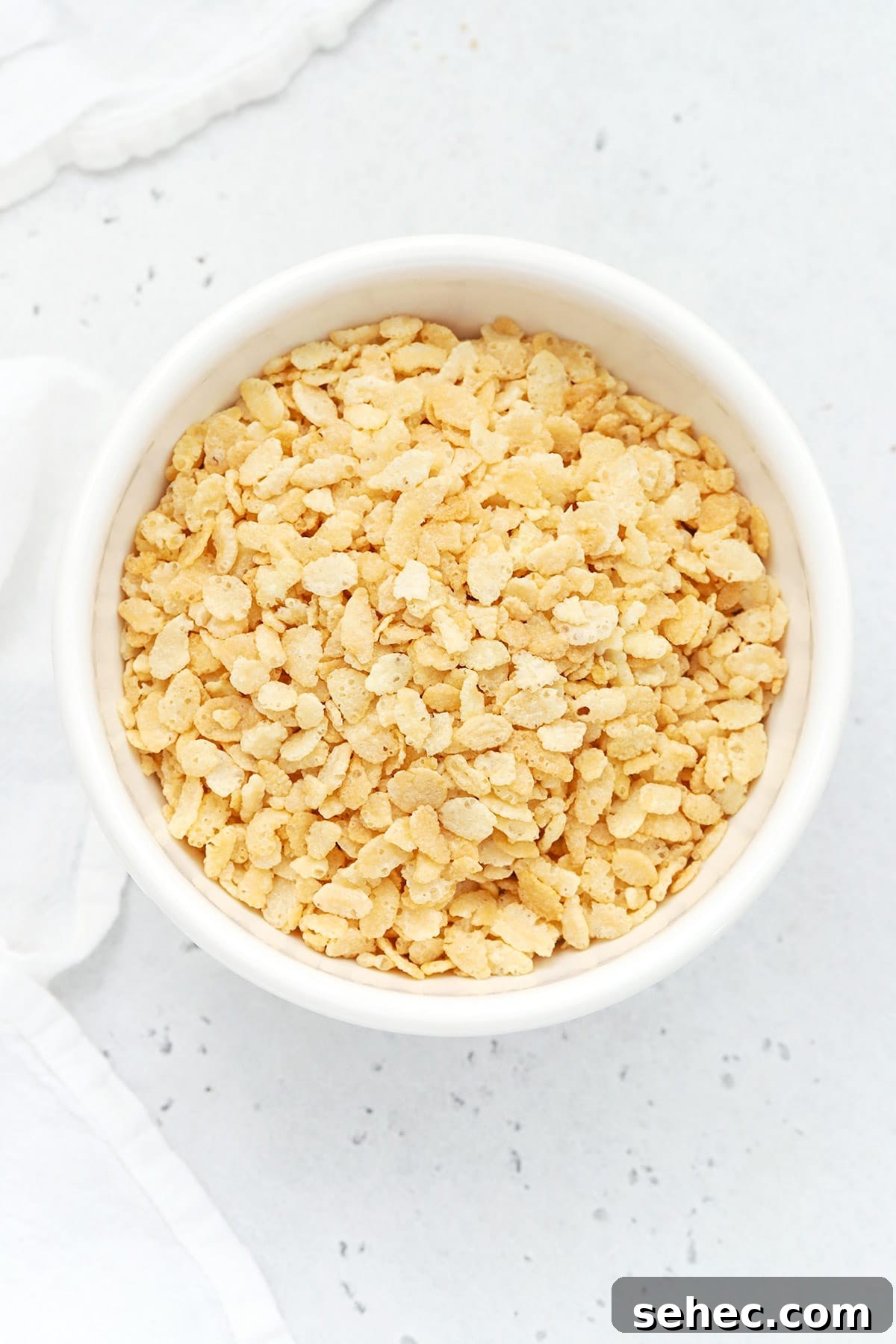 Are Rice Krispies Gluten Free? No, Try These Brands 12 Overhead view of Aldi Millville gluten-free crisp rice cereal