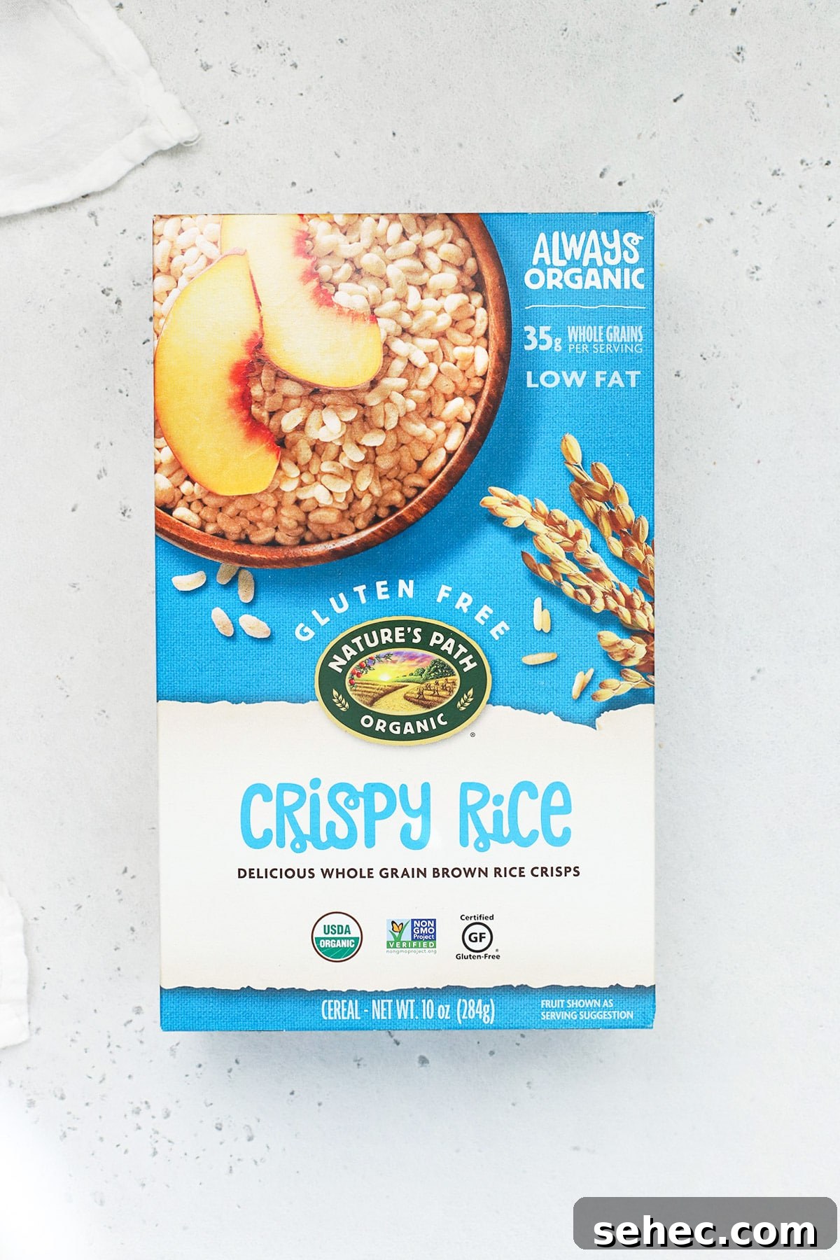 Are Rice Krispies Gluten Free? No, Try These Brands 9 Overhead view of nature's path gluten-free crisp rice cereal
