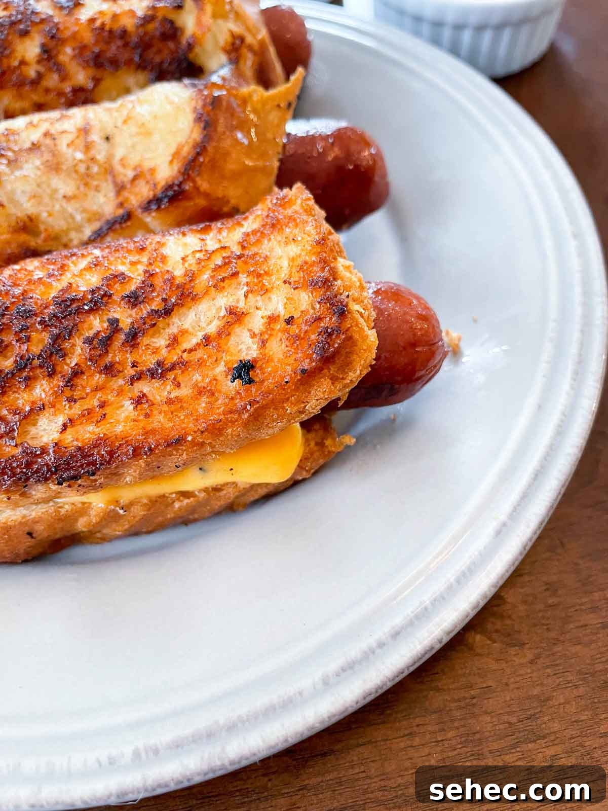 Air Fryer Grilled Cheese Hot Dogs Recipe 6 Air Fryer Grilled Cheese Hot Dogs
