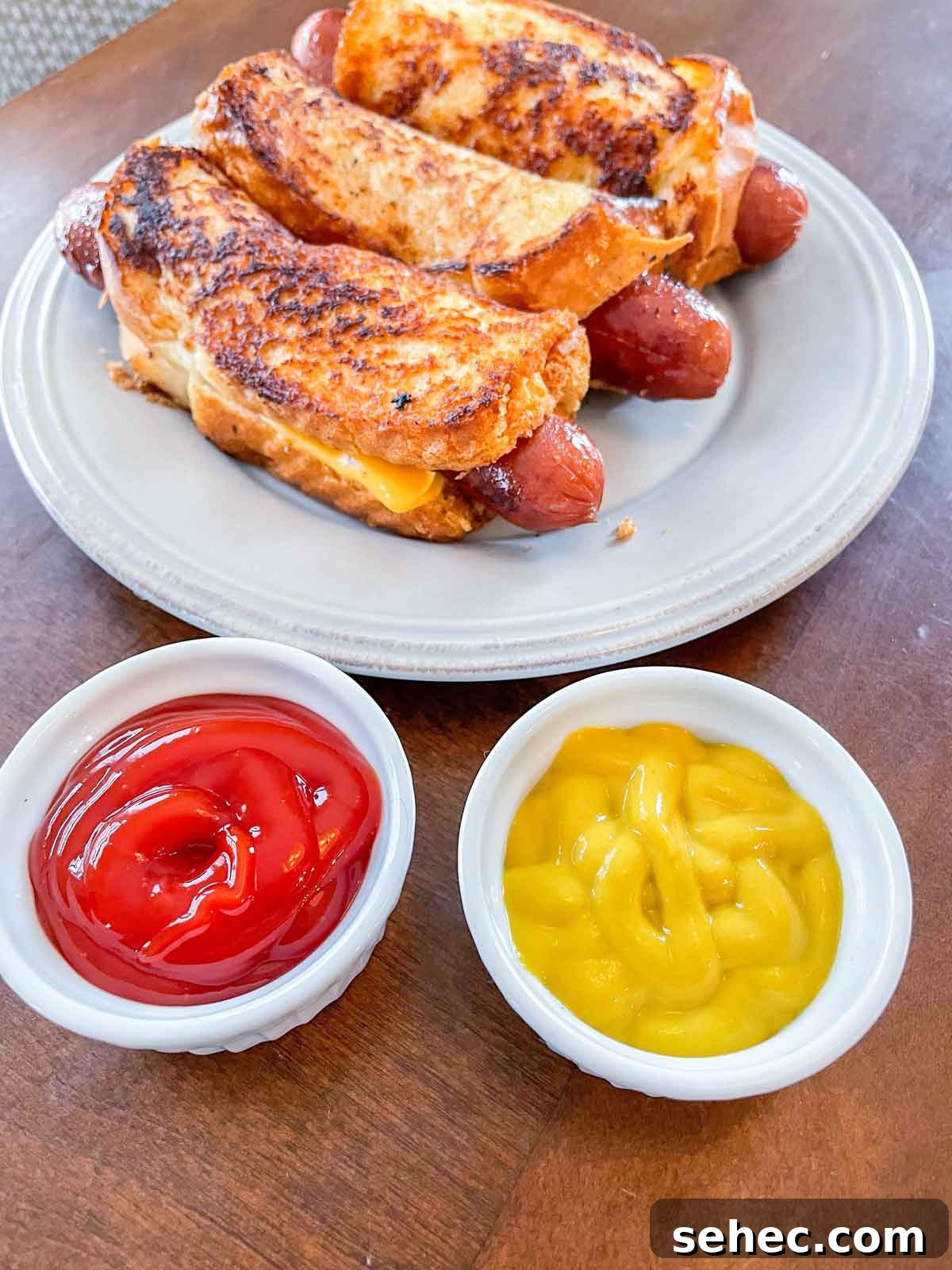 Air Fryer Grilled Cheese Hot Dogs Recipe 7 Air Fryer Grilled Cheese Hot Dogs