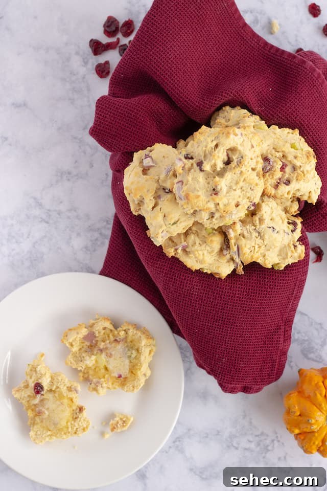 Stuffing Biscuits Overhead