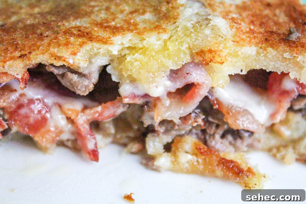 Grilled Roast Beef and Bacon Club Sandwich Recipe 3 Grilled Roast Beef and Bacon Club Sandwich