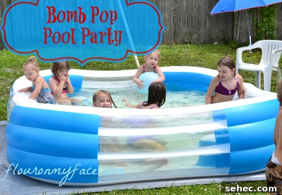 Host a Summer Bomb Pop Pool Party 4 Bomb Pop, Summer, Pool Party, Summer ICe Pops