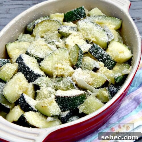 Sautéed Zucchini with Lemon and Parmesan