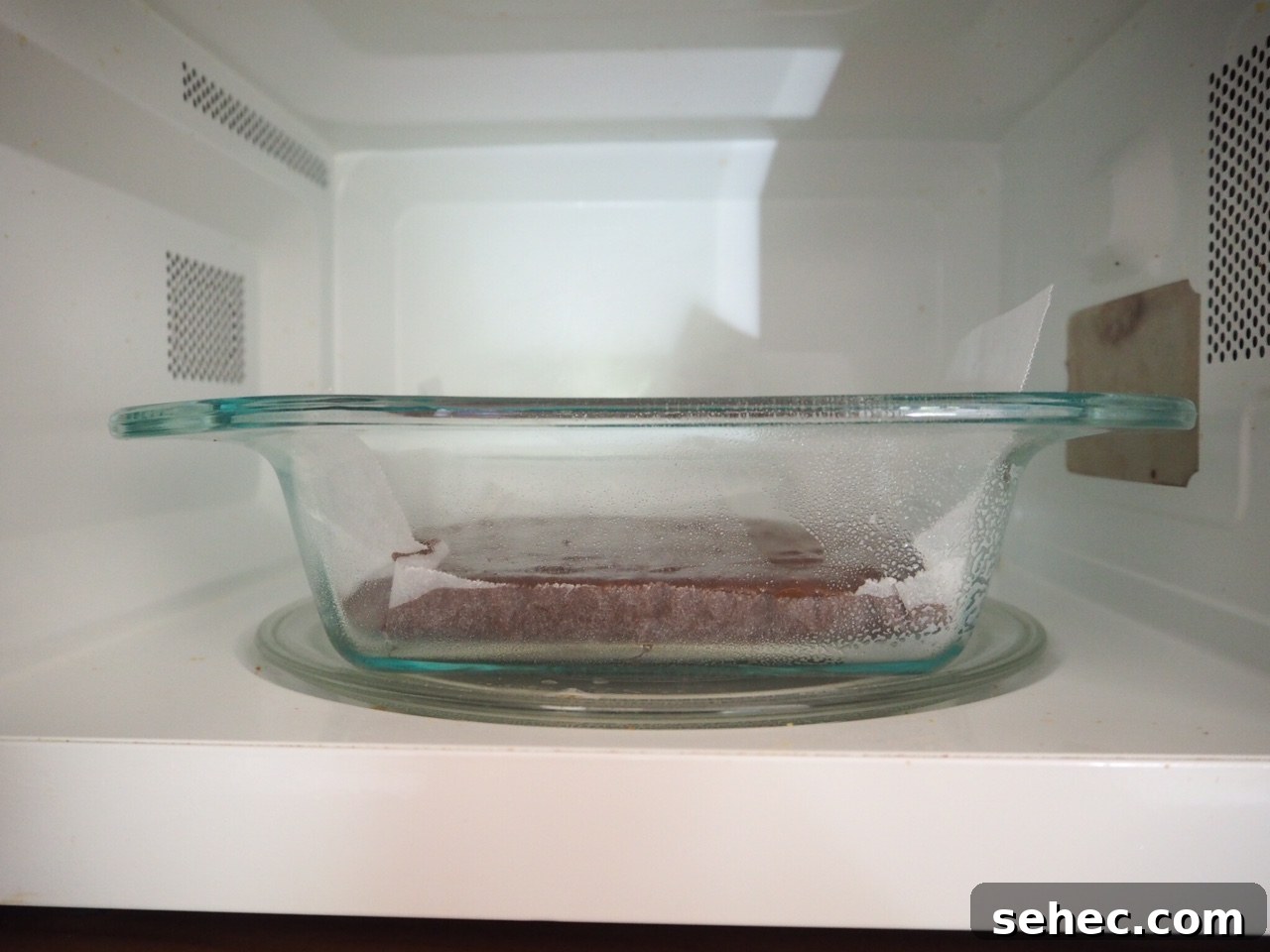 Microwave Chocolate Cake