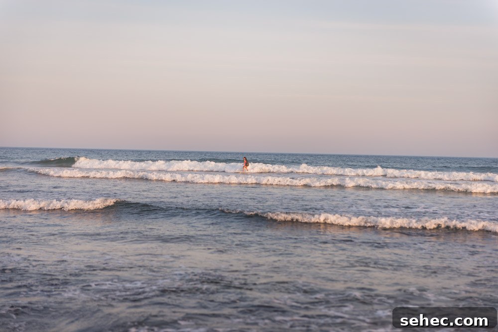 Ditch Plains Surf Guide Waves Tides and Local Tips 4 Chef Daniela Gerson surfing in Ditch Plains.