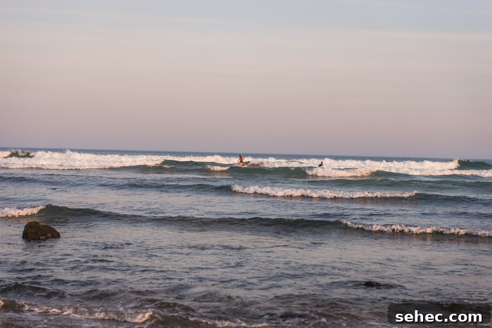 Ditch Plains Surf Guide Waves Tides and Local Tips 6 Chef Daniela Gerson surfing in Ditch Plains.