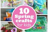 10 Spring Crafts for Toddlers & Preschoolers