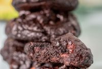 Fudgy Chocolate Avocado Cookies