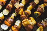 Grilled Huli Huli Chicken Skewers