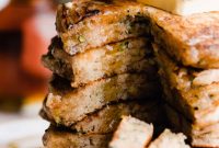 Fluffy Zucchini Bread Pancakes Recipe