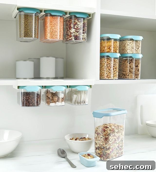21 Clever Cupboard Organization Ideas 22 Hanging Container Storage