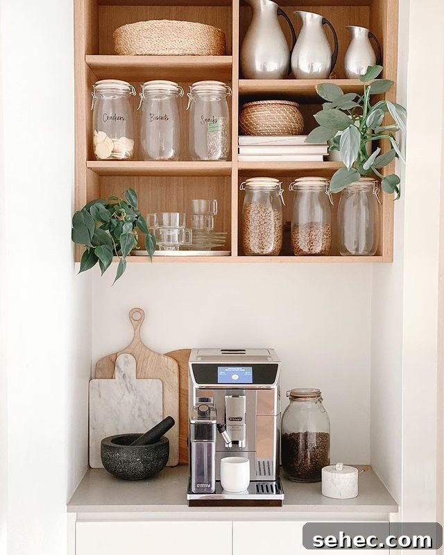 21 Clever Cupboard Organization Ideas 8 latched jars