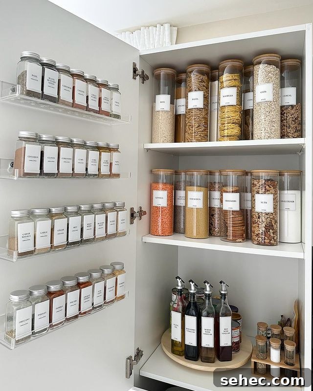 21 Clever Cupboard Organization Ideas 10 Label Everything With Stickers