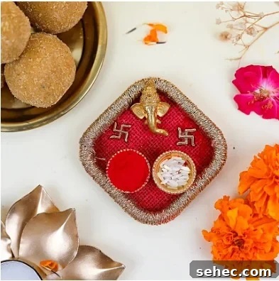 Gift ideas on ganesh chaturthi: Pooja Thali