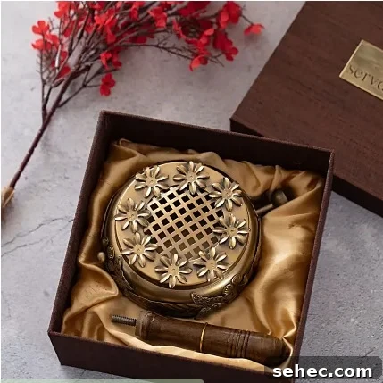 Gift ideas on ganesh chaturthi: brass loban dan