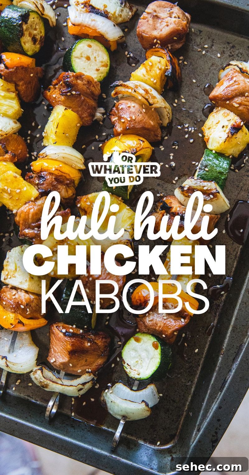 Grilled Huli Huli Chicken Skewers 2 Huli Huli Chicken Kabobs
