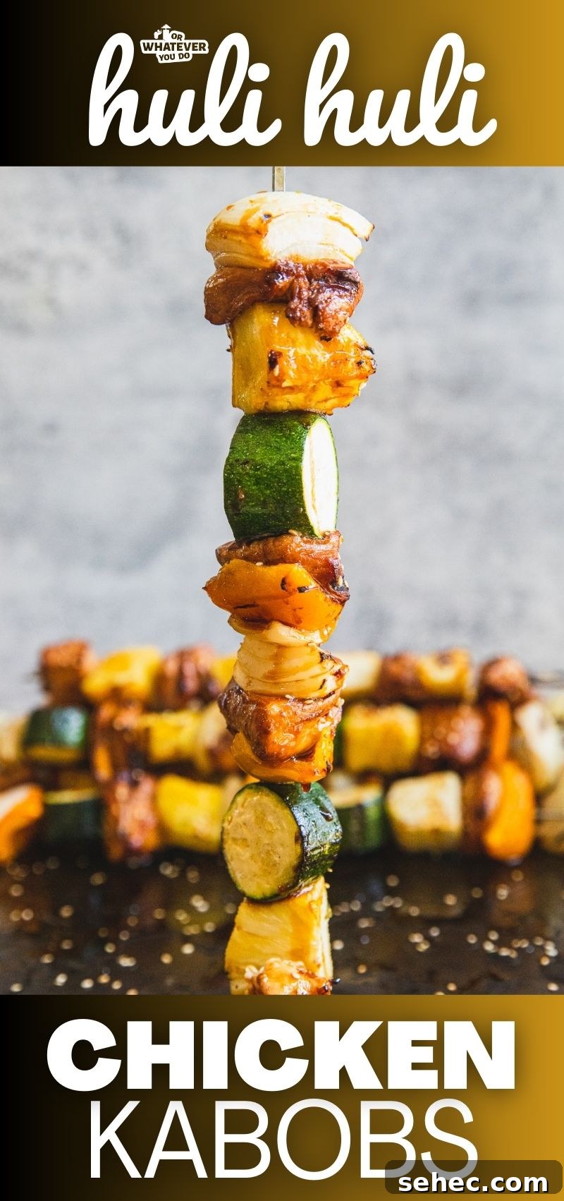 Grilled Huli Huli Chicken Skewers 7 Huli Huli Chicken Kabobs