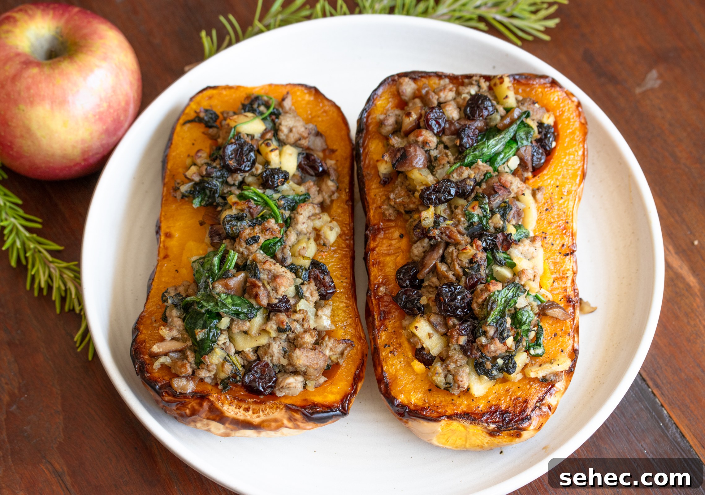 Sausage-Stuffed Butternut Squash with Sage and Parmesan 3 img 55748 2