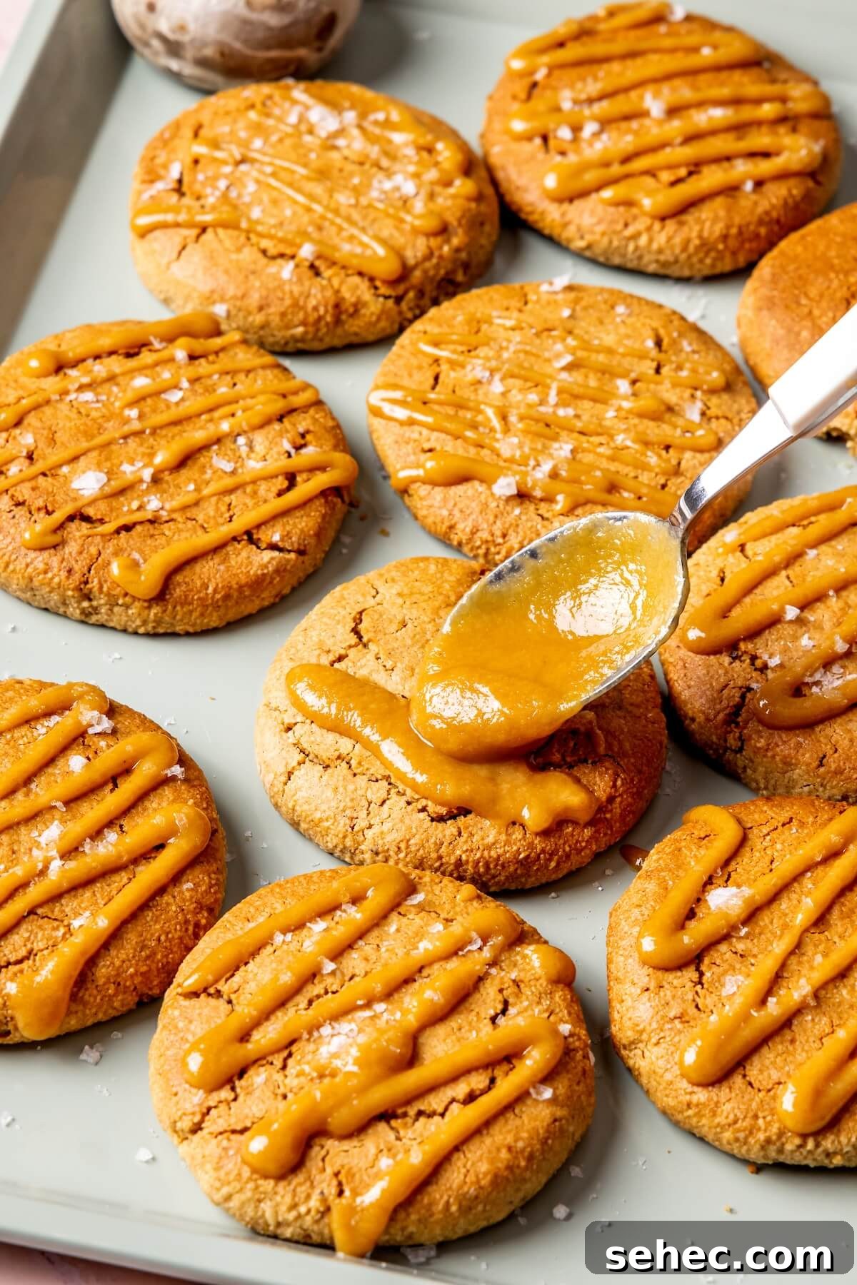 Chewy Chai Cookies with Maple Glaze - Olivia Adriance
