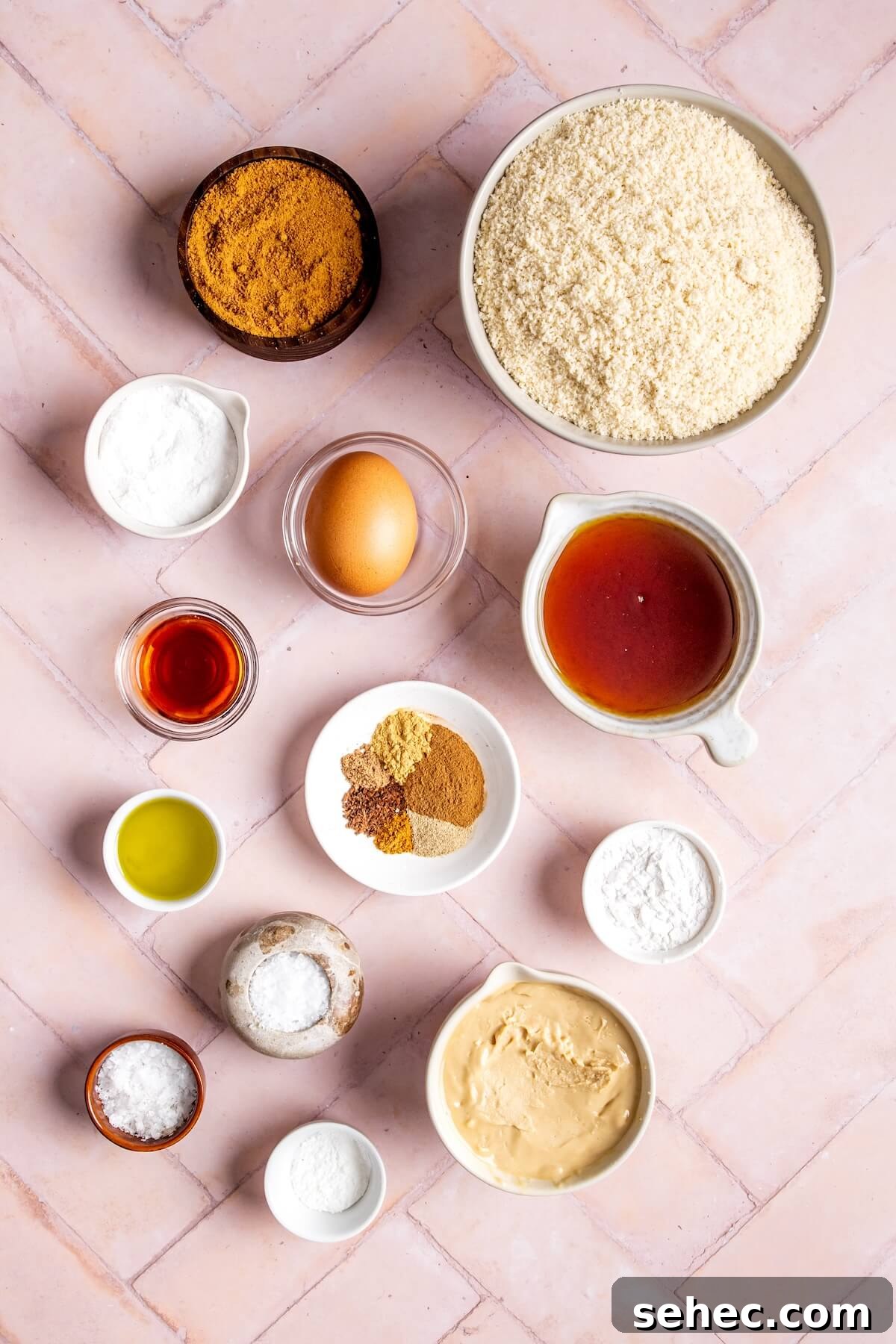 Ingredients for Chewy Chai Cookies with Maple Glaze - Olivia Adriance
