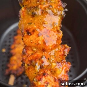 Spicy Lemon-Pepper Chicken Skewers 6 lemon pepper chicken skewers